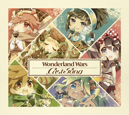 Game Music - Wonderland Wars Cast Song - Japan CD