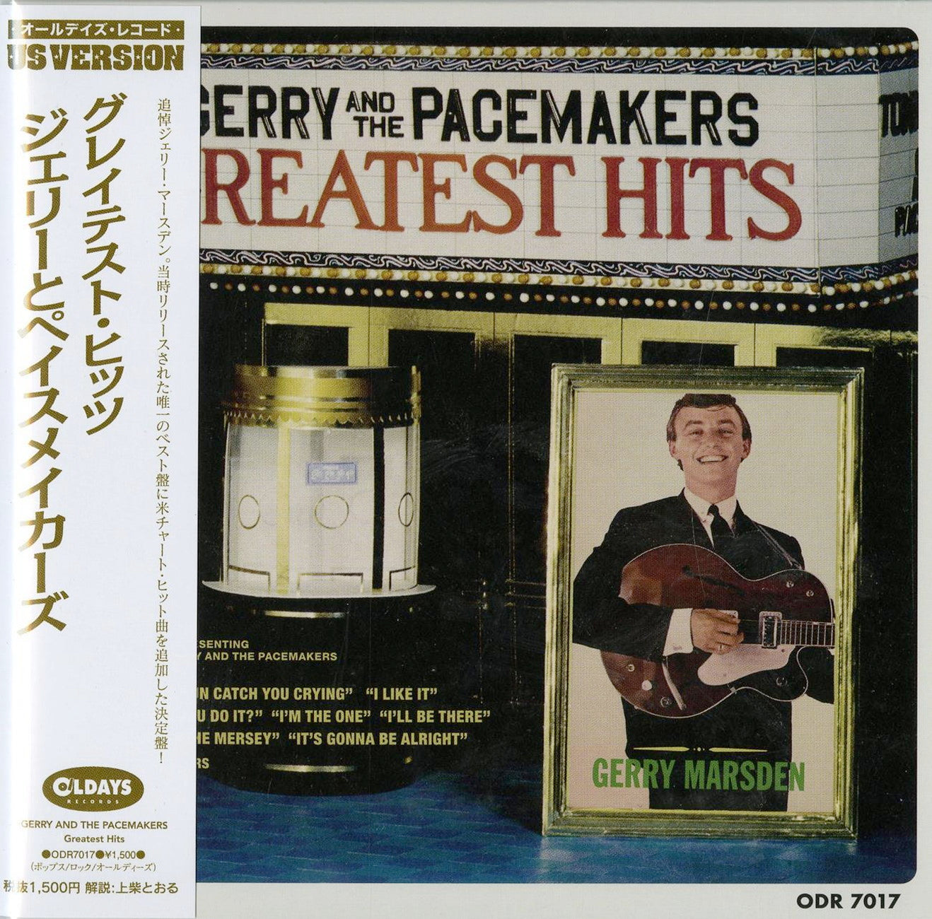 Gerry And The Pacemakers - Greatest Hits - Japan  Mini LP CD Bonus Track
