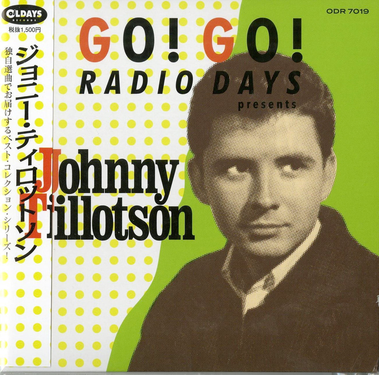 Johnny Tillotson - Go! Go! Radio Days Presents Johnny Tillotson - Japan  Mini LP CD