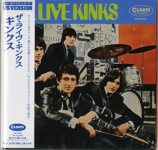 The Kinks - The Live Kinks - Japan  Mini LP CD