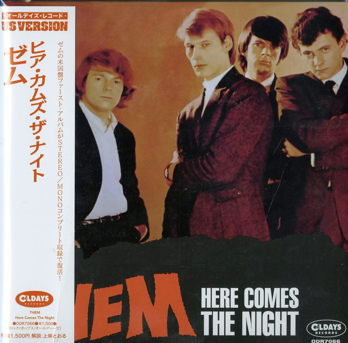 Them - Here Comes The Night - Japan Mini LP CD – CDs Vinyl Japan Store