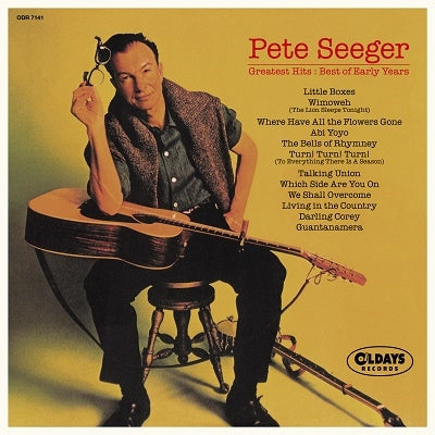 Pete Seeger - Greatest Hits : Best Of Early Years - Japan Mini LP CD Bonus Track