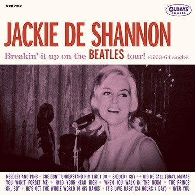 Jackie De Shannon - Breakin It Up On The Beatles Tour! 1963-64 Singles - Japan Mini LP CD Bonus Track