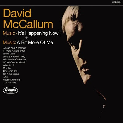 David McCallum - Music -It’s Happening Now! +A Bit More Of Me - Japan CD