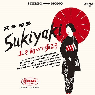 Various Artists -  "Sekai no Sukiyaki Reshipi" -Ue wo Muite Arukou-Billboard 1-i Kakutoku 60 Shuunen Kinen compilation  - Japan Mini LP CD