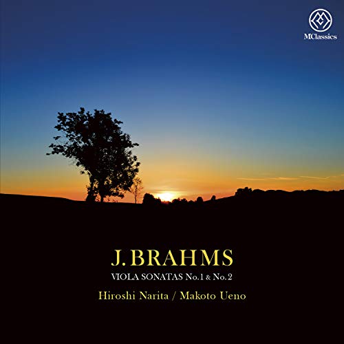 Brahms Viola Sonatas Nos.1, 2, Joachim Hebrew Melodies : Hiroshi Narita(Va)Makoto Ueno(Fp)‐Brahms (1833-1897) - Japan CD