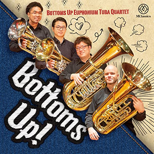 Bottoms Up Euphonium Tuba Quartet - Bottoms Up! - Japan CD