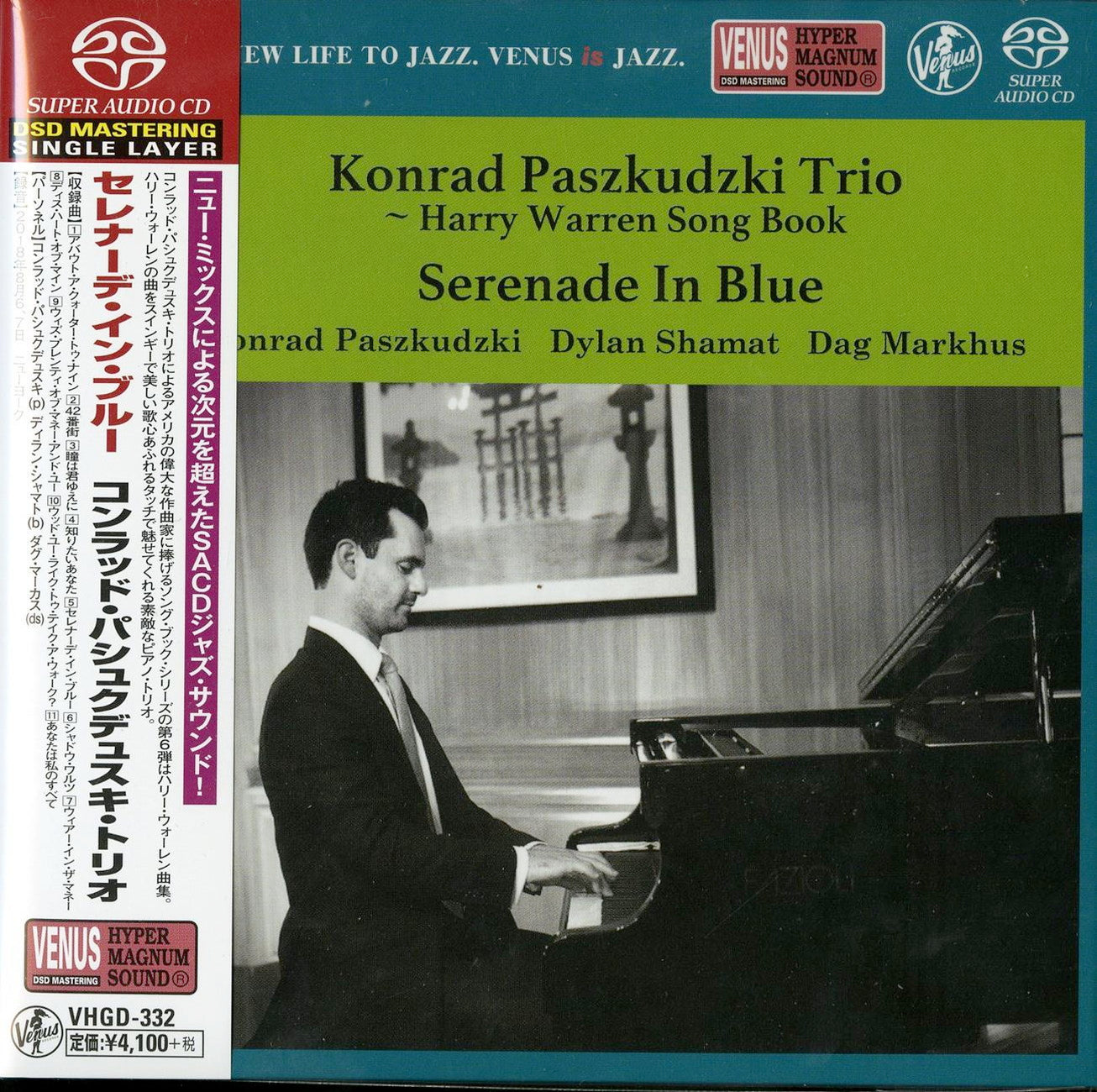 Konrad Paszkudzki - Serenade In Blue -Harry Warren Song Book - SACD
