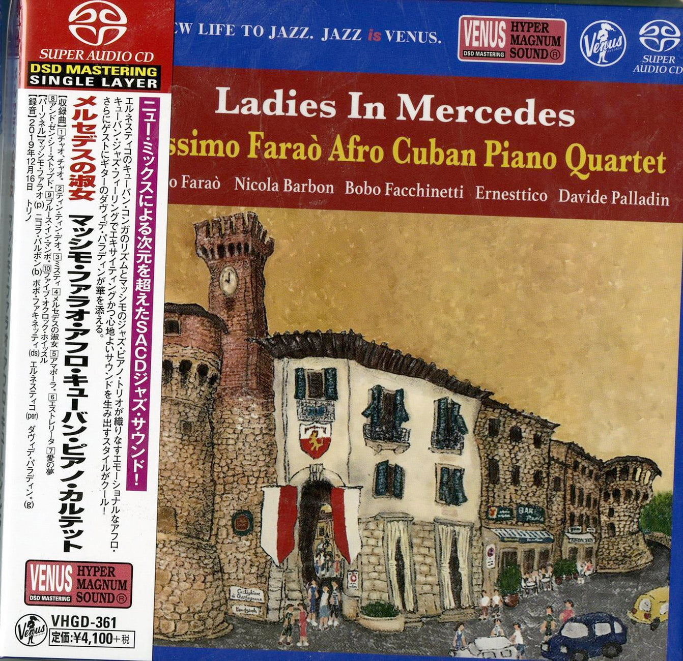 Massimo Farao' Afro Cuban Piano Quartet - Ladies In Mercedes - SACD
