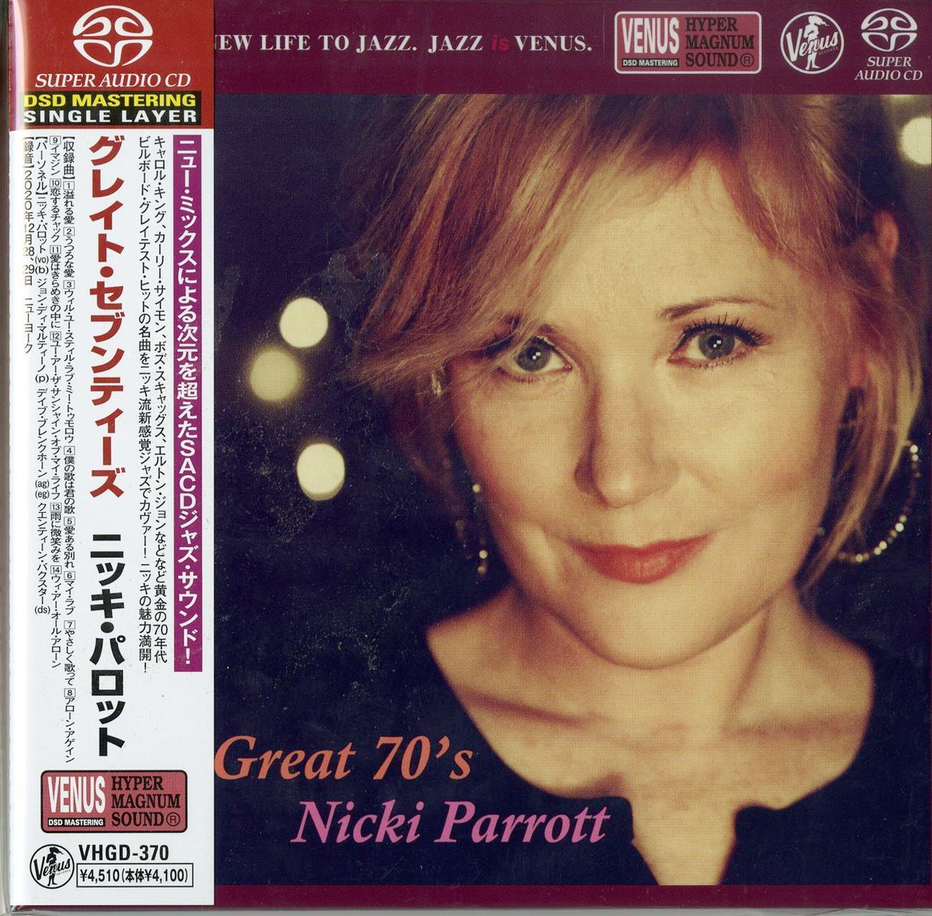 Nicki Parrott - Great 70'S - Japan  SACD