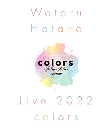 Animation - Wataru Hatano LIVE 2022 -colors- - Japan Blu-ray Disc