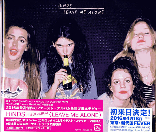 Hinds - Leave Me Alone - Japan  CD Bonus Track