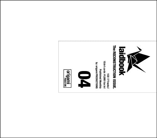 Laidbook - Laidbook 04 -The Reconstruction Issue - Japan CD