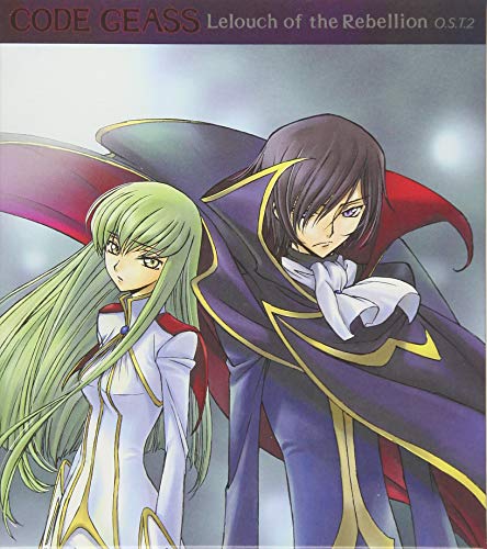 Code Geass - Lelouch Of The Rebellion Code Geass Lelouch Of The Rebellion Original Soundtrack 2 - Japan  CD