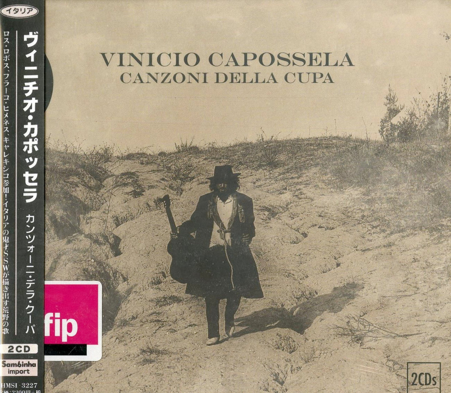 Vinicio Capossela - Canzoni Della Cupa - 2 CD Import  With Japan Obi