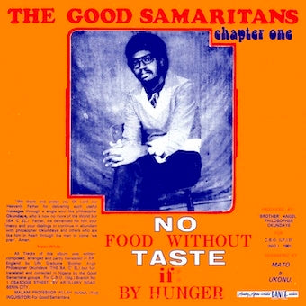 The Good Samaritans - No Food Without Taste If By Hunger <Limited Edition/Orange Vinyl>. - Import Vinyl Record