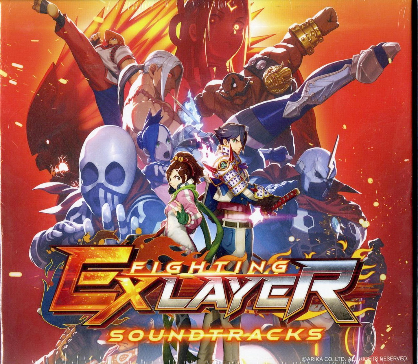 Ost - Fighting Ex Layer - Japan  7 CD+DVD