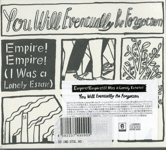 Empire! Empire! - You Will Eventually Be Forgotten - Japan CD