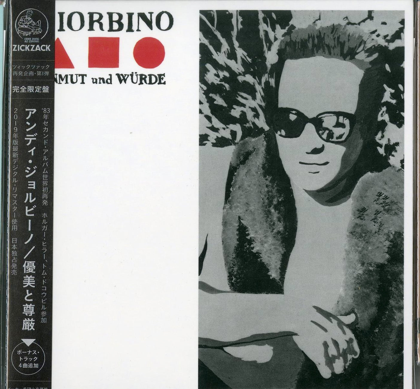 Andy Giorbino - Anmut Und Wurd - Japan  Mini LP CD Bonus Track Limited Edition