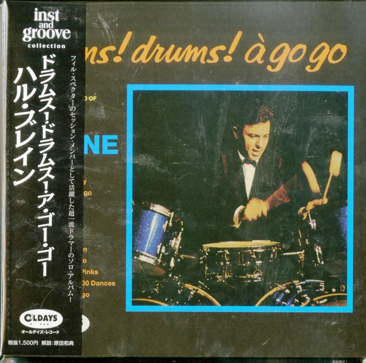 Hal Blaine - Drums Drums A Go Go - Japan Mini LP CD Bonus Track
