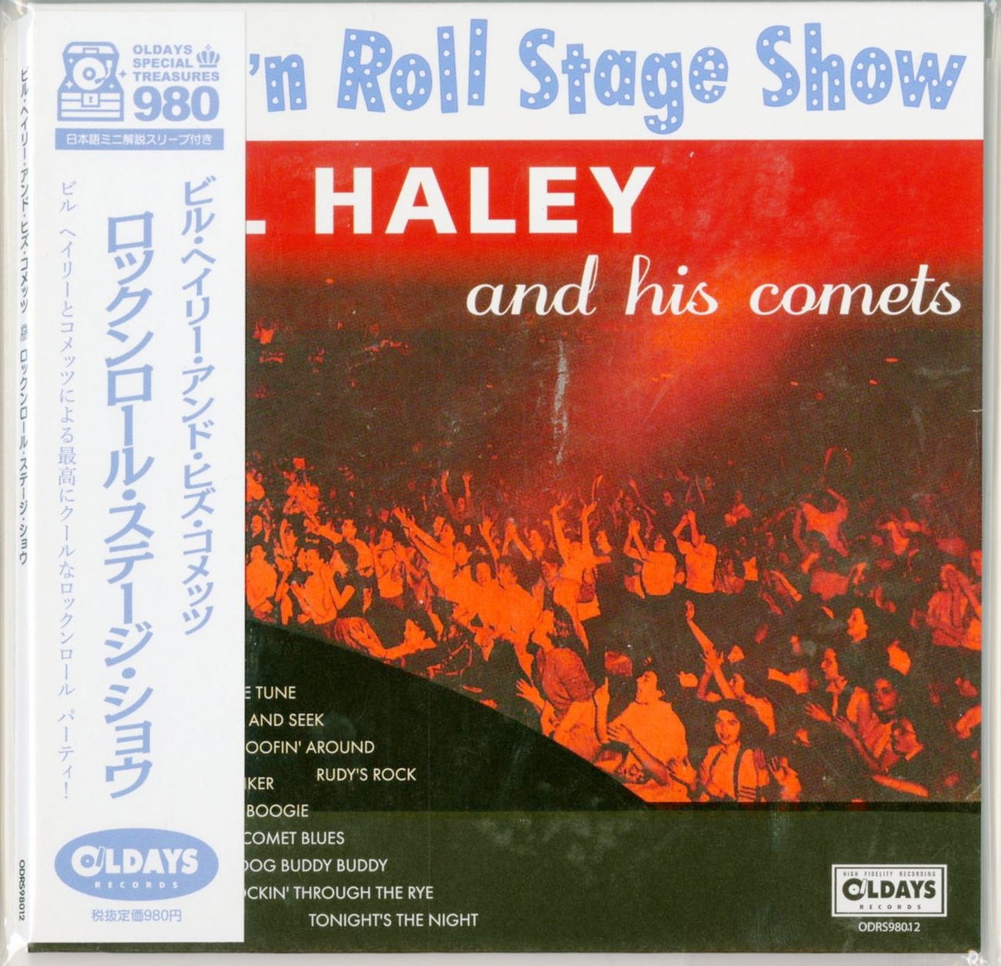 Bill Haley And His Comets - Rock N Roll Stage Show - Japan  Mini LP CD Bonus Track
