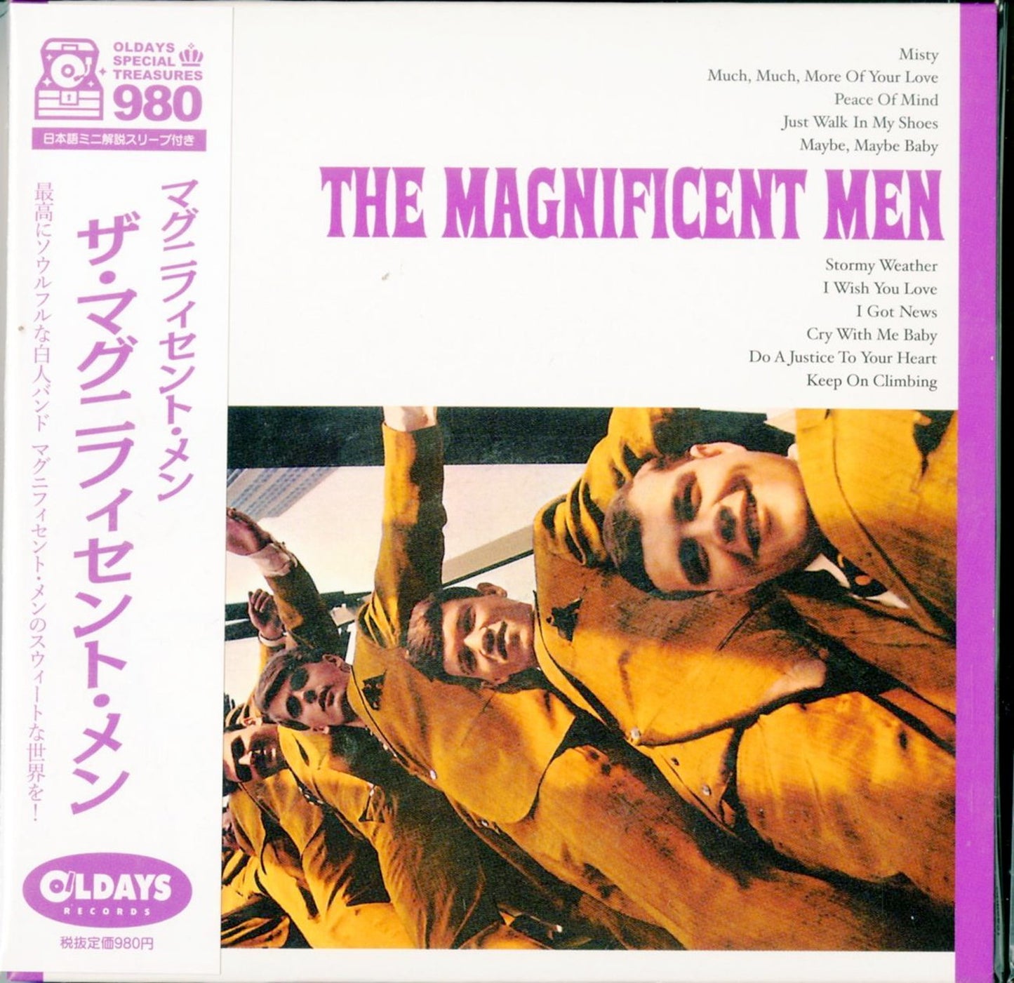 The Magnificent Men - Magnificent Men - Japan Mini LP CD Bonus Track