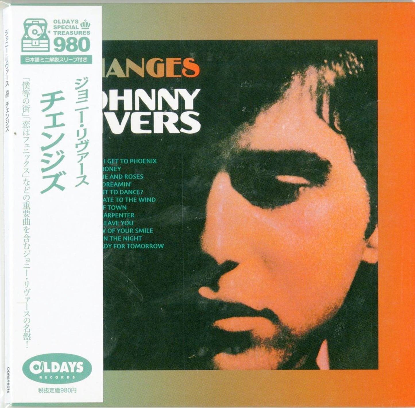 Johnny Rivers - Changes - Japan  Mini LP CD Bonus Track