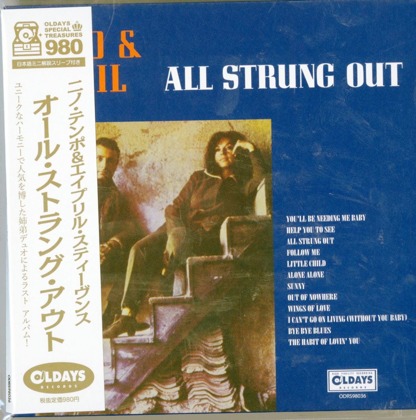 Nino Tempo & April Stevens - All Strung Out - Japan  Mini LP CD Bonus Track