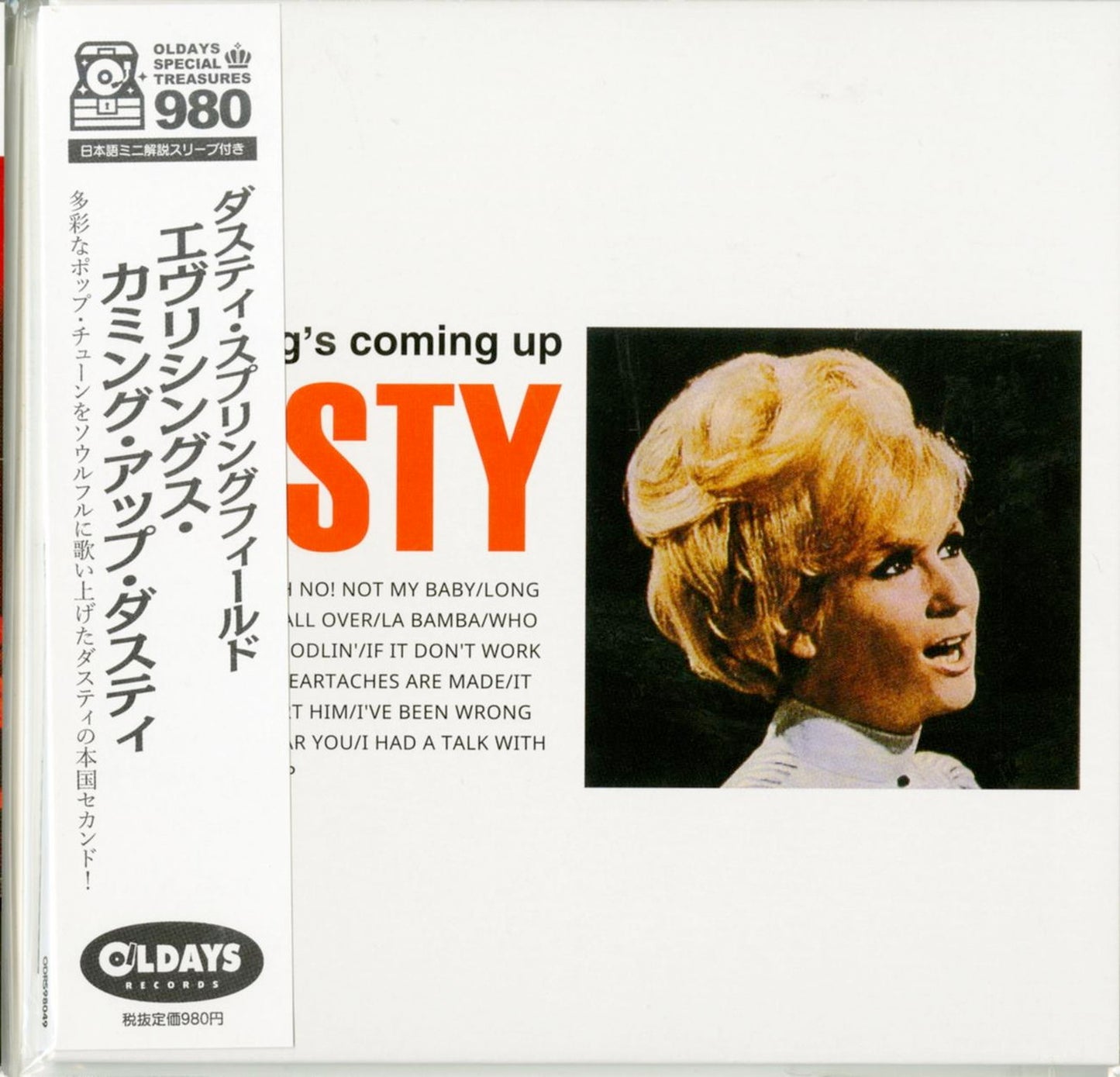 Dusty Springfield - Evrythings Coming Up Dusty - Japan  Mini LP CD