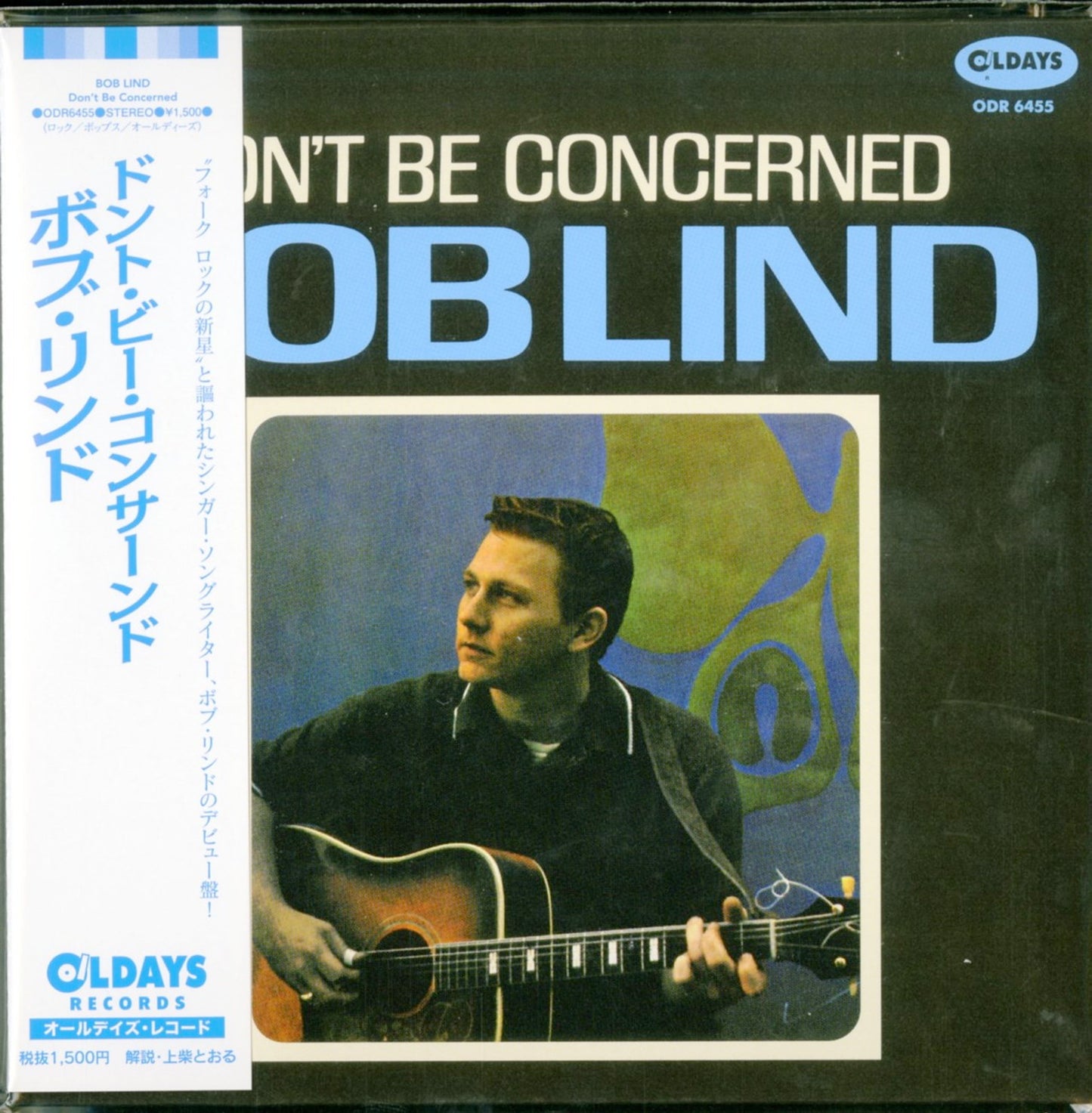 Bob Lind - Don'T Be Concerned - Japan  Mini LP CD Bonus Track