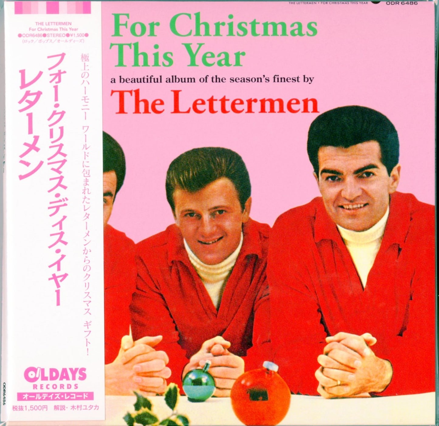 The Lettermen - For Christmas This Year - Japan  Mini LP CD Bonus Track