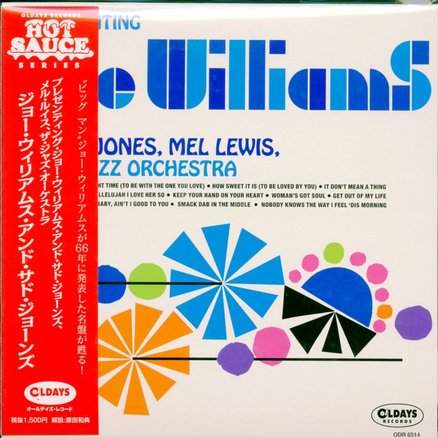 Joe Williams And Thad Jones - Presenting Joe Williams And Thad Jones. Mel Lewis. The Jazz Orchestra - Mini LP CD