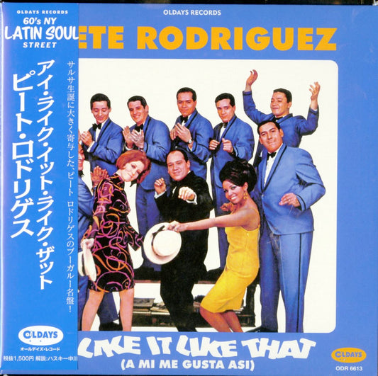 Pete Rodriguez - I Like It Like That - Japan  Mini LP CD