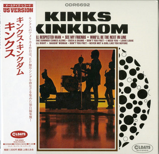 The Kinks - Kinks Kinkdom - Japan  Mini LP CD