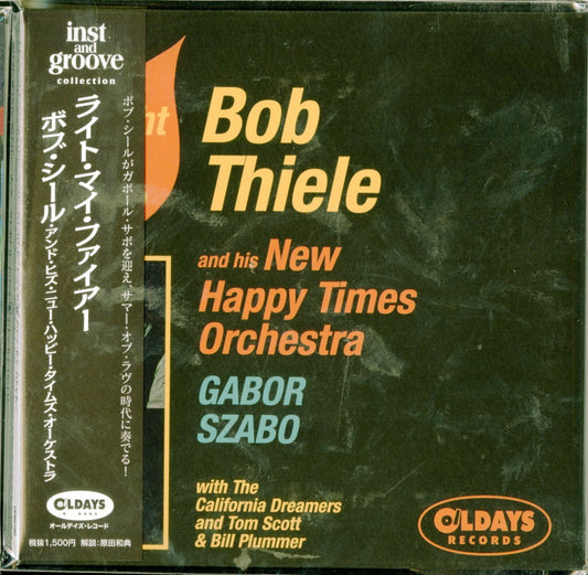 Bob Thiele And His New Happy Times Orchestra - Light My Fire - Japan  Mini LP CD