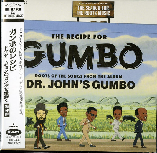 V.A. - The Recipe For Gumbo : Roots Of The Songs From The Album Dr.John'S Gumbo - Japan  2 Mini LP CD Bonus Track