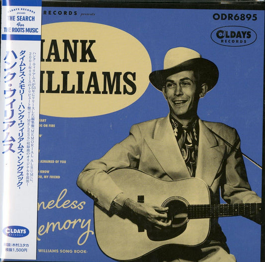 Hank Williams - Timeless Memory Hank Williams Song Book - Japan  Mini LP CD