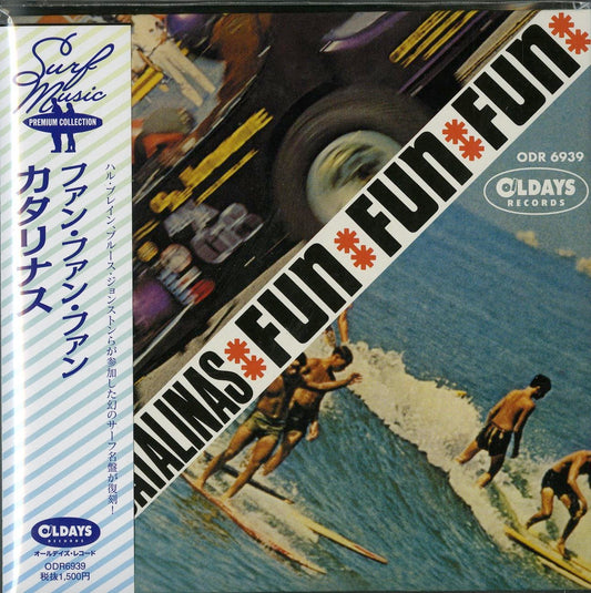 The Catalinas - Fun Fun Fun - Japan  Mini LP CD Bonus Track