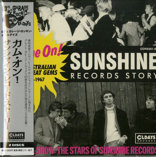 V.A. - Come On! Sunshine Records Story 40 Australian Wild Beat Gems 1964-1967 - Japan  2 Mini LP CD