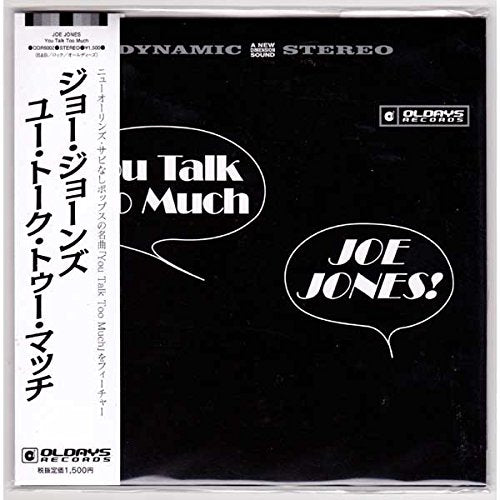 Joe Jones - You Talk Too Much - Japan CD