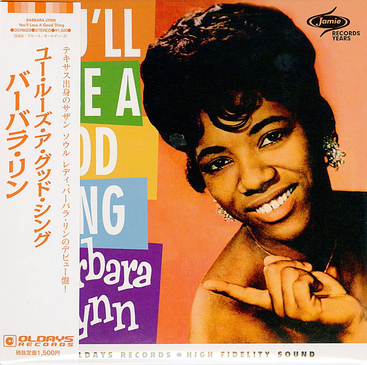 Barbara Lynn - You'Ll Lose A Good Thing - Japan  Mini LP CD Bonus Track