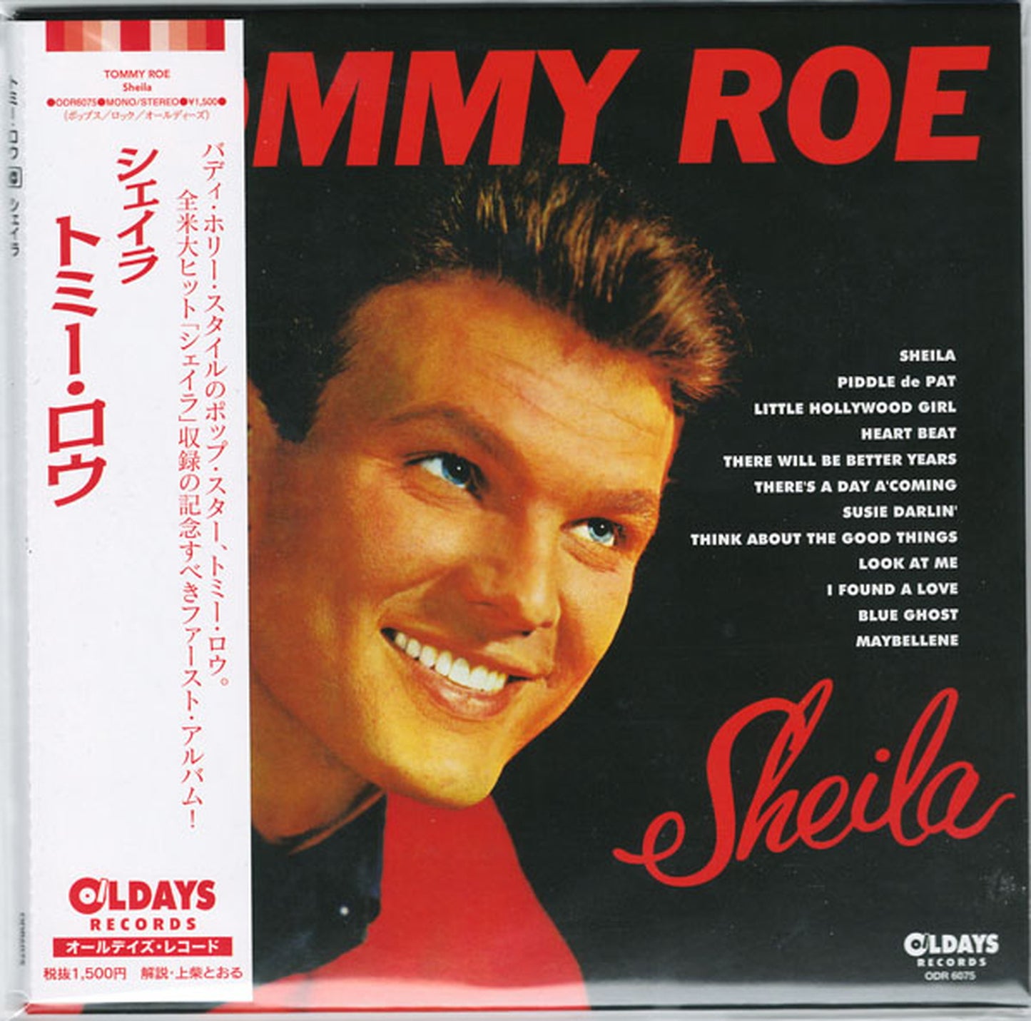 Tommy Roe - Sheila - Japan  Mini LP CD Bonus Track