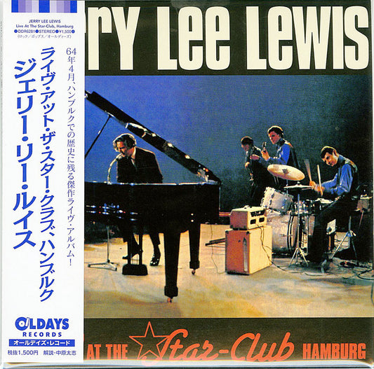 Jerry Lee Lewis - Live At The Star Club. Hamburg - Japan  Mini LP CD Bonus Track