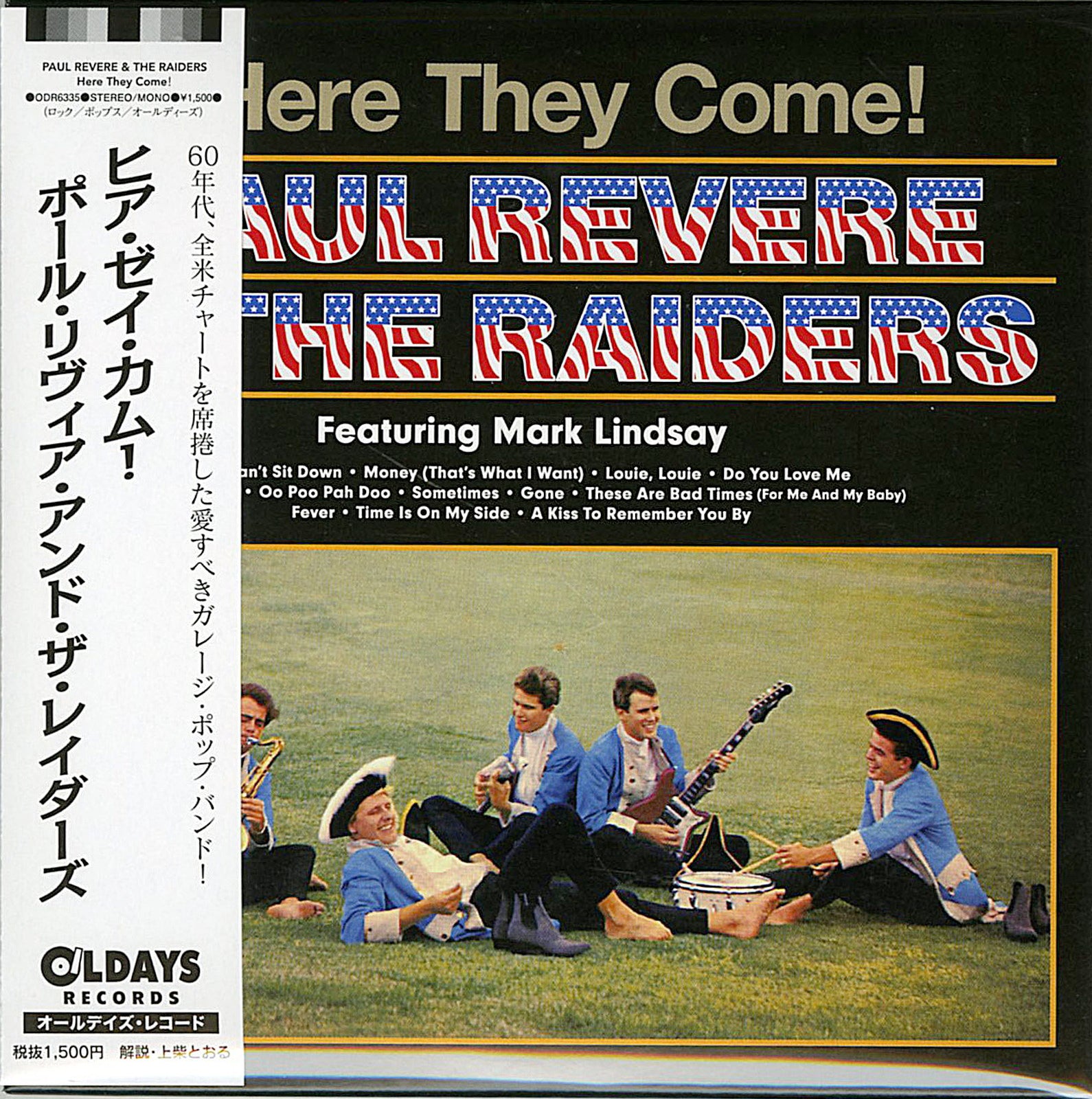 Paul Revere And The Raiders Here They Come Japan Mini Lp Cd Bonus T Cds Vinyl Japan Store