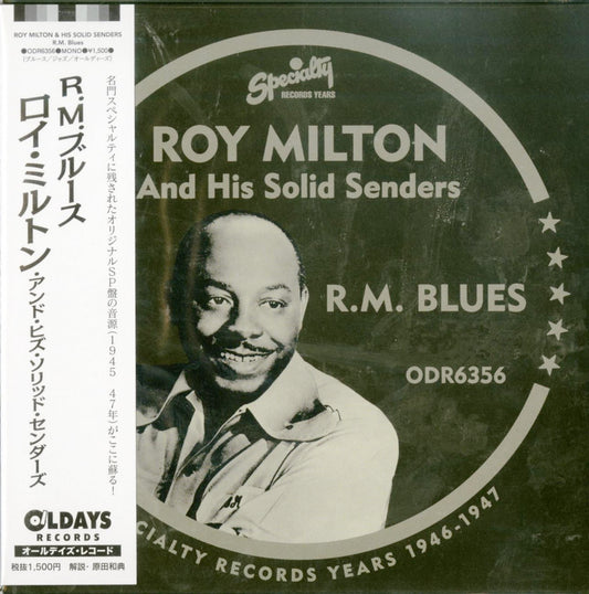 Roy Milton & His Solid Senders - R.M. Blues - Japan  Mini LP CD