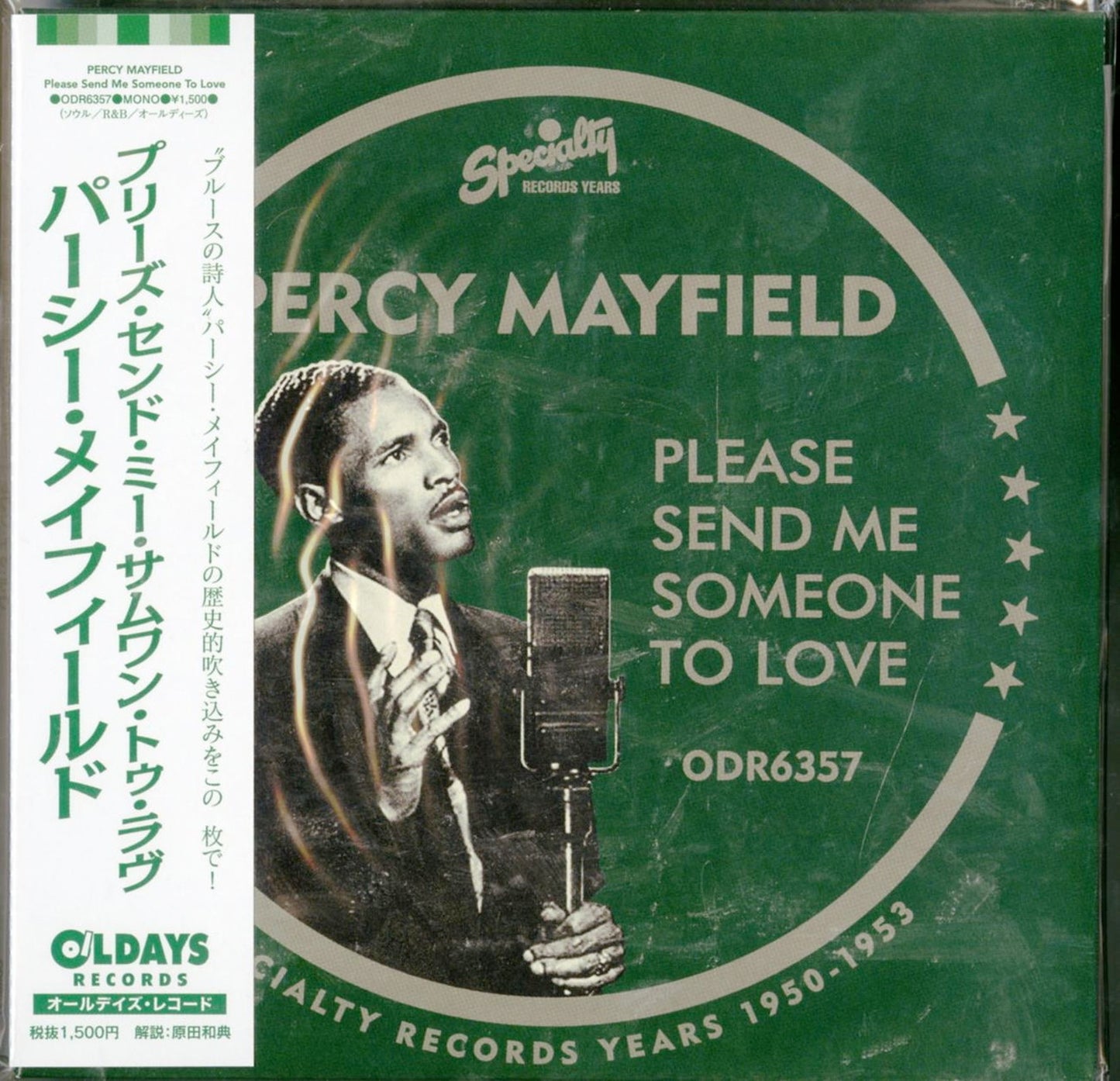 Percy Mayfield - Please Send Me Someone To Love : Specialty Records Years 1950-53 - Japan  Mini LP CD