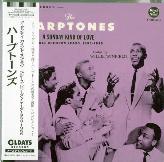 The Harptones - A Sunday Kind Of Love Bruce Records Years 1953-1955 - Japan  Mini LP CD Bonus Track