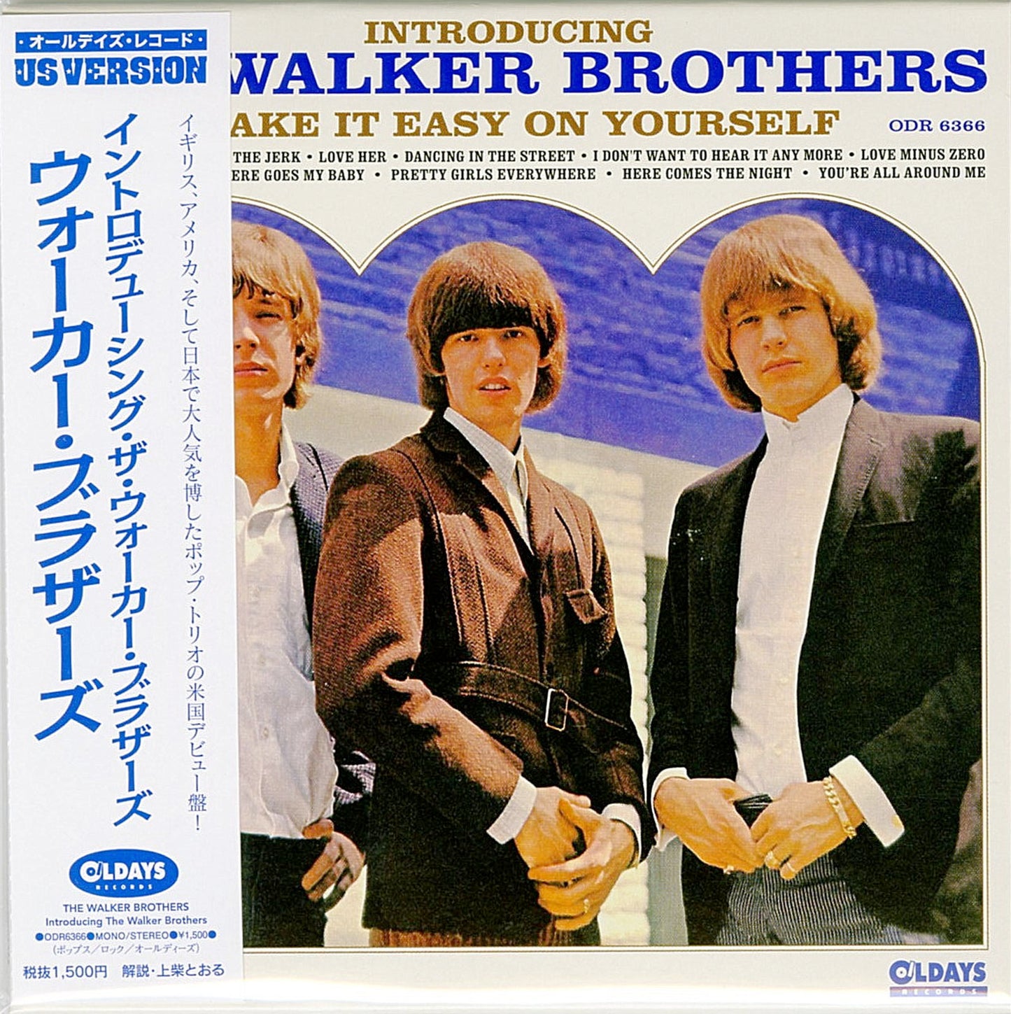 Walker Brothers - Introducing The Walker Brothers - Japan  Mini LP CD Bonus Track