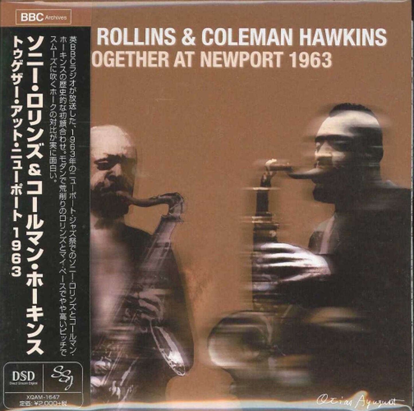 Sonny Rollins & Coleman Hawkins - Together At Newport 1963 - Japan  Mini LP CD