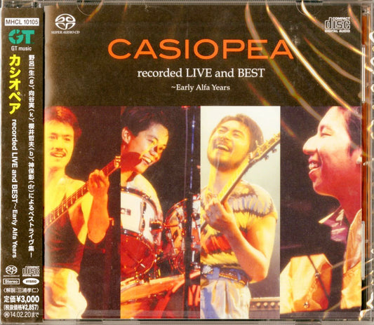 Casiopea - Recorded Live And Best -Early Alfa Years - Japan  SACD Hybrid